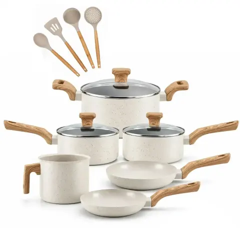 Kit 10 Peças Colinox Bege