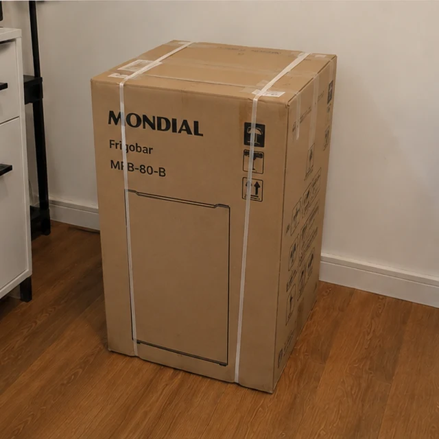 Frigobar Mondial 73L enviado por cliente